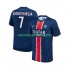 Maglie da Calcio Paris Saint-Germain Khvicha Kvaratskhelia 7 Uomo Prima Tenuta 2024-2025 Maniche Corte