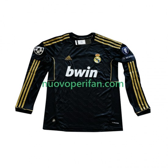 Maglie da Calcio Real Madrid Cristiano Ronaldo 7 -2012 Uomo Trasferta Tenuta 2011 Maniche Lunghe