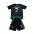 Maglie da Calcio Real Madrid Cristiano Ronaldo 7 2012 Retro Bambino Trasferta Tenuta 2011 Maniche Corte