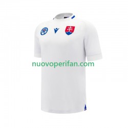 Maglie da Calcio Slovacchia Uomo Trasferta Tenuta 2024-2025 Maniche Corte