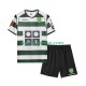 Maglie da Calcio Sporting CP 2001 2003 Retro Bambino Prima Tenuta Maniche Corte