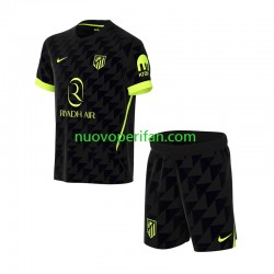 Maglie da Calcio Atlético Madrid Bambino Trasferta Tenuta 2026-2027 Maniche Corte