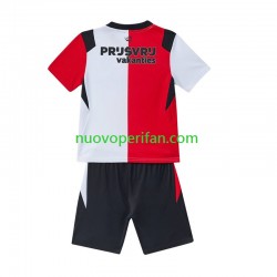 Maglie da Calcio Feyenoord Rotterdam Bambino Prima Tenuta 2026-2027 Maniche Corte