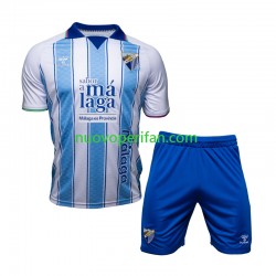 Maglie da Calcio Málaga CF Bambino Prima Tenuta 2026-2027 Maniche Corte