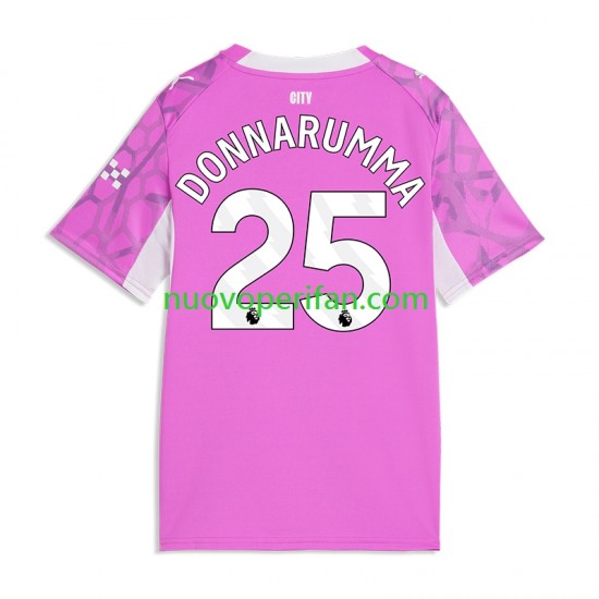 Maglie da Calcio Manchester City Gianluigi Donnarumma 25 Portiere Uomo Trasferta Tenuta 2026-2027 Maniche Corte
