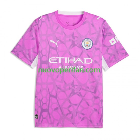 Maglie da Calcio Manchester City Gianluigi Donnarumma 25 Portiere Uomo Trasferta Tenuta 2026-2027 Maniche Corte