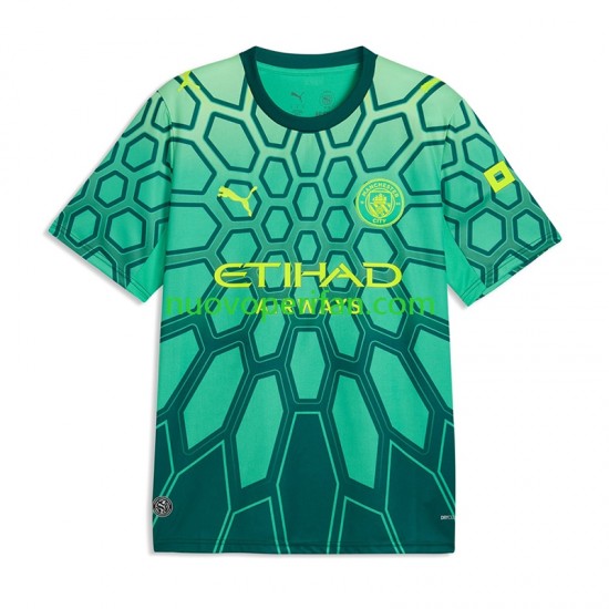 Maglie da Calcio Manchester City Gianluigi Donnarumma 25 Portiere Uomo Prima Tenuta 2026-2027 Maniche Corte