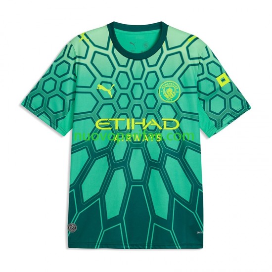 Maglie da Calcio Manchester City Gianluigi Donnarumma Portiere Bambino Prima Tenuta 2026-2027 Maniche Corte