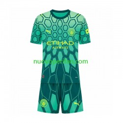 Maglie da Calcio Manchester City Portiere Bambino Prima Tenuta 2026-2027 Maniche Corte