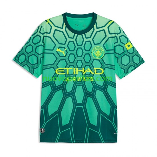 Maglie da Calcio Manchester City Portiere Uomo Prima Tenuta 2026-2027 Maniche Corte