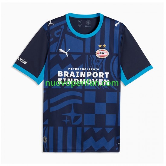 Maglie da Calcio PSV Eindhoven Uomo Alternativa Tenuta 2026-2027 Maniche Corte