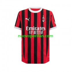Maglie da Calcio AC Milan Uomo Prima Tenuta 2024-2025 Maniche Corte