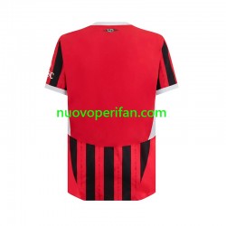 Maglie da Calcio AC Milan Uomo Prima Tenuta 2024-2025 Maniche Corte