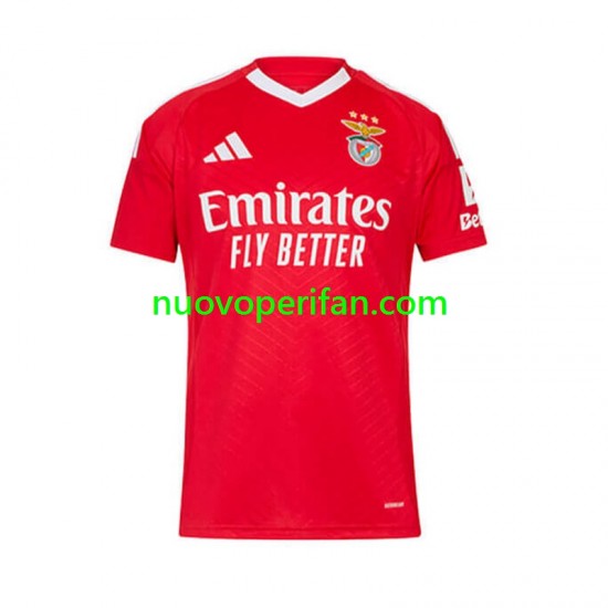 Maglie da Calcio Benfica Uomo Prima Tenuta 2024-2025 Maniche Corte