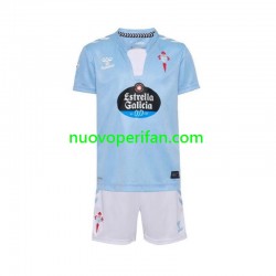 Maglie da Calcio Celta de Vigo Bambino Prima Tenuta 2024-2025 Maniche Corte