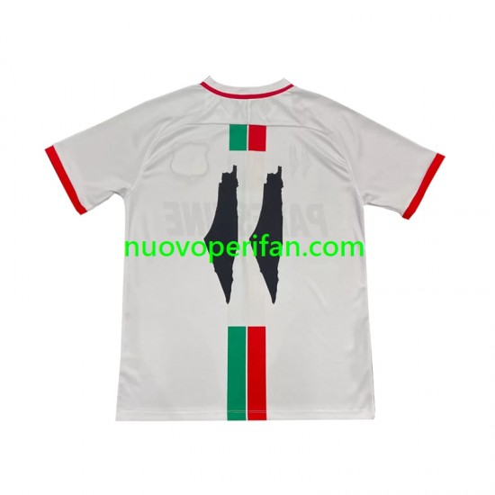 Maglie da Calcio Club Deportivo Palestino Center Stripre Uomo Trasferta Tenuta 2024-2025 Maniche Corte