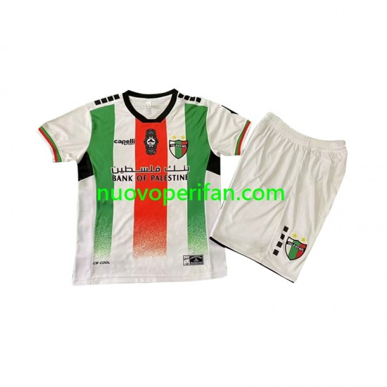 Maglie da Calcio Club Deportivo Palestino Bambino Prima Tenuta 2024-2025 Maniche Corte