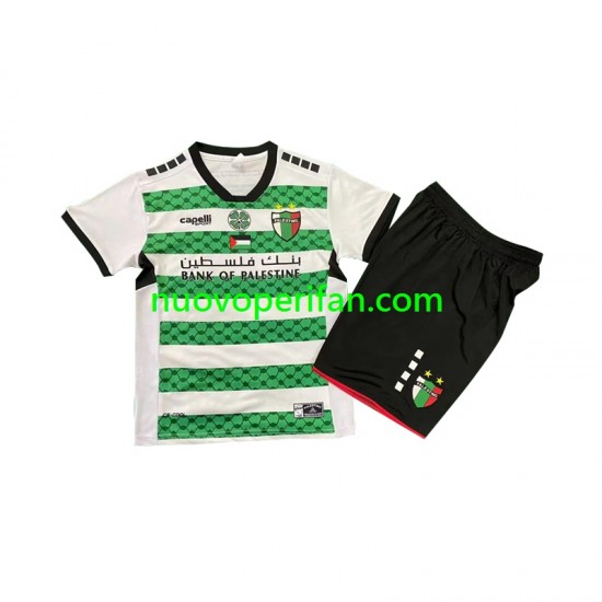 Maglie da Calcio Club Deportivo Palestino Bambino Alternativa Tenuta 2024-2025 Maniche Corte