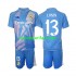 Maglie da Calcio Real Madrid Andriy Lunin 13 Portiere Bambino Prima Tenuta 2024-2025 Maniche Corte