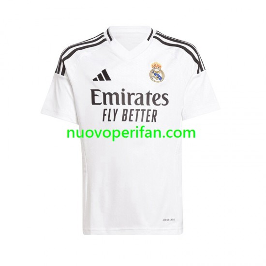 Maglie da Calcio Real Madrid Uomo Prima Tenuta 2024-2025 Maniche Corte