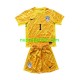 Maglie da Calcio Slovenia Jan Oblak 1 Portiere Bambino Prima Tenuta Euro 2024 Maniche Corte