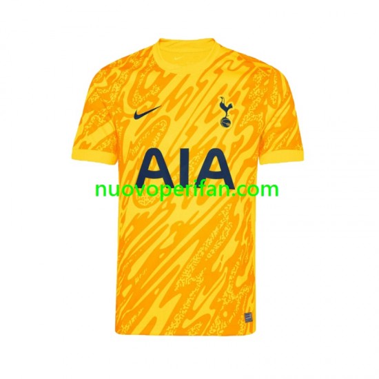 Maglie da Calcio Tottenham Hotspur Portiere Uomo Prima Tenuta 2024-2025 Maniche Corte
