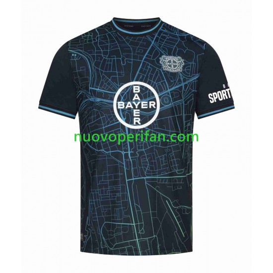 Maglie da Calcio Bayer 04 Leverkusen Special Uomo Prima Tenuta 2023-2024 Maniche Corte