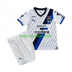 Maglie da Calcio CF Monterrey Bambino Trasferta Tenuta 2023-2024 Maniche Corte