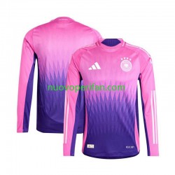 Maglie da Calcio Germania Uomo Trasferta Tenuta Euro 2024 Maniche Lunghe