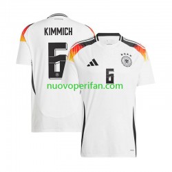 Maglie da Calcio Germania Joshua Kimmich 6 Uomo Prima Tenuta Euro 2024 Maniche Corte