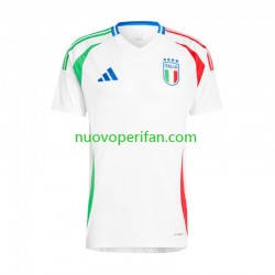 Maglie da Calcio Italia Uomo Trasferta Tenuta Euro 2024 Maniche Corte