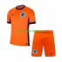 Maglie da Calcio Paesi Bassi Bambino Prima Tenuta Euro 2024 Maniche Corte