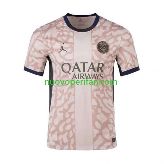 Maglie da Calcio Paris Saint-Germain Uomo Quarta Tenuta 2023-2024 Maniche Corte