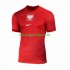 Maglie da Calcio Polonia Uomo Trasferta Tenuta 2024 Maniche Corte
