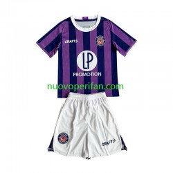 Maglie da Calcio Toulouse Bambino Trasferta Tenuta 2023-2024 Maniche Corte