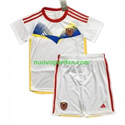 Maglie da Calcio Venezuela Copa America Bambino Trasferta Tenuta 2024 Maniche Corte