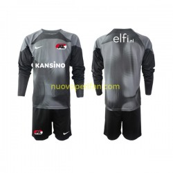Maglie da Calcio AZ Alkmaar Portiere Bambino Trasferta Tenuta 2022-2023 Maniche Lunghe