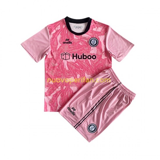 Maglie da Calcio Bristol City Portiere Bambino Quarta Tenuta 2022-2023 Maniche Corte