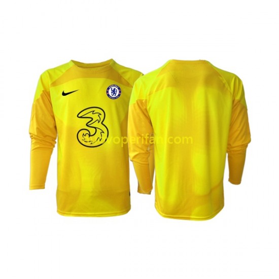 Maglie da Calcio Chelsea Portiere Uomo Trasferta Tenuta 2022-2023 Maniche Lunghe