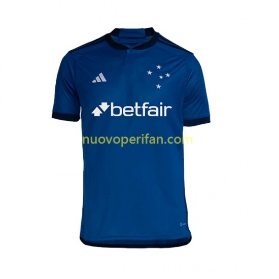 Maglie da Calcio Cruzeiro Uomo Prima Tenuta 2023 Maniche Corte