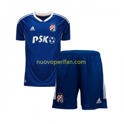 Maglie da Calcio Dinamo Zagreb Bambino Prima Tenuta 2022-2023 Maniche Corte