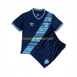 Maglie da Calcio Guatemala Bambino Trasferta Tenuta 2023 Maniche Corte