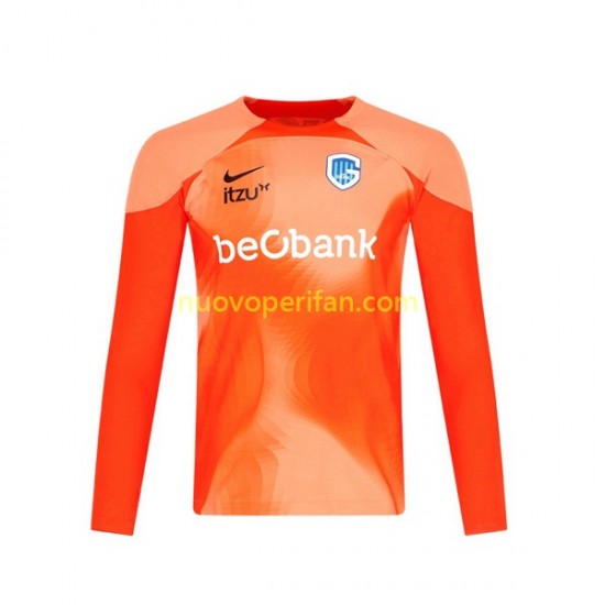 Maglie da Calcio KRC Genk Portiere Uomo Trasferta Tenuta 2022-2023 Maniche Lunghe