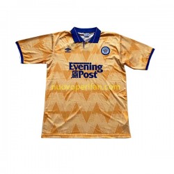 Maglie da Calcio Leeds United Retro Uomo Trasferta Tenuta 1991-1992 Maniche Corte