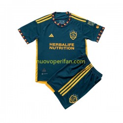 Maglie da Calcio Los Angeles Galaxy Bambino Trasferta Tenuta 2023-2024 Maniche Corte