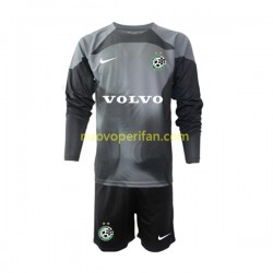 Maglie da Calcio Maccabi Haifa Portiere Bambino Prima Tenuta 2022-2023 Maniche Lunghe