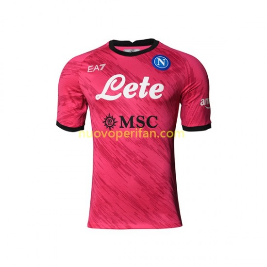 Maglie da Calcio Napoli Portiere Uomo Prima Tenuta 2022-2023 Maniche Corte