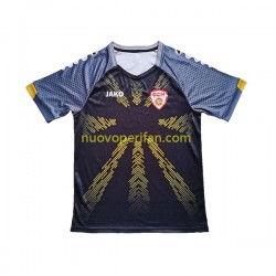 Maglie da Calcio Macedonia del Nord Uomo Alternativa Tenuta 2023 Maniche Corte