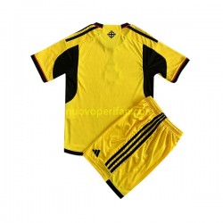 Maglie da Calcio Irldnda Del Nord Bambino Prima Tenuta 2023 Maniche Corte