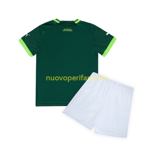 Maglie da Calcio Palmeiras Bambino Prima Tenuta 2023-2024 Maniche Corte